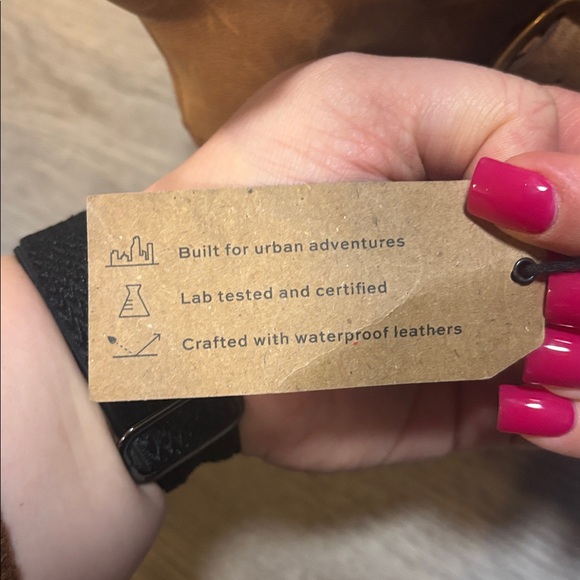 Frye Veronica Shearling & Leather Booties - Picture 9 of 9